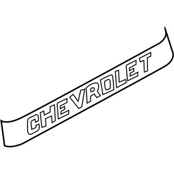 Chevy 15672011 Decal