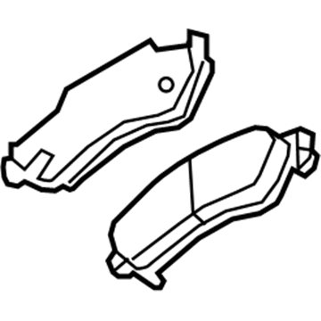 GMC 19421285 Brake Pads