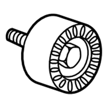 Chevy 12580772 Idler Pulley