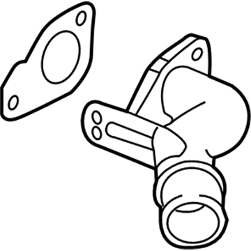 Buick 12671066 Water Inlet