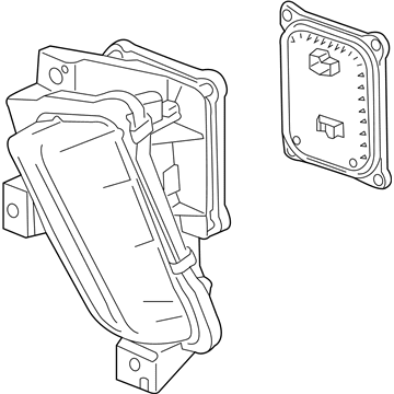 Chevy 84341735 Daytime Run Lamp