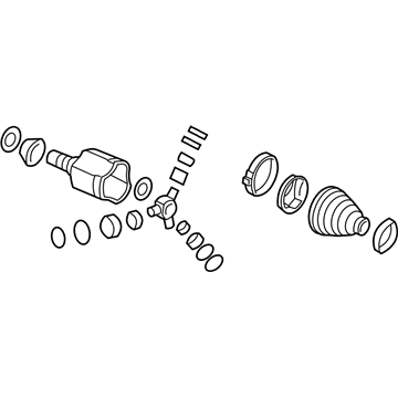 2018 Chevy Impala CV Joint - 13333931