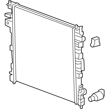 Buick 86801855 Radiator