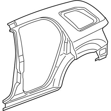 GM 25813687 Panel, Body Side Outer