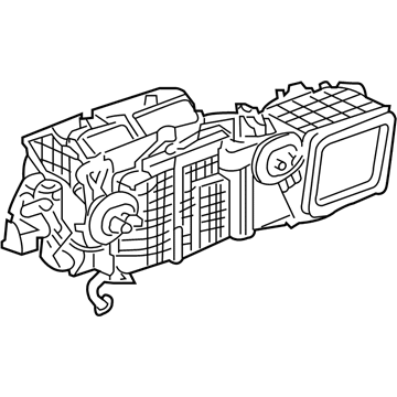 Cadillac 89022545 A/C & Heater Case