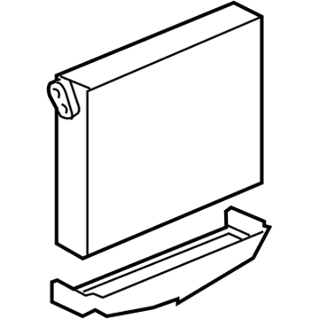 Cadillac 89022546 Evaporator Core