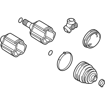 Pontiac 88897589 Inner CV Joint