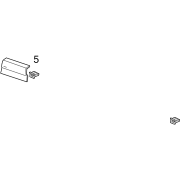 GMC 23455506 Molding Extension