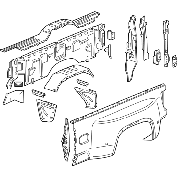 GMC 85611557 Side Panel