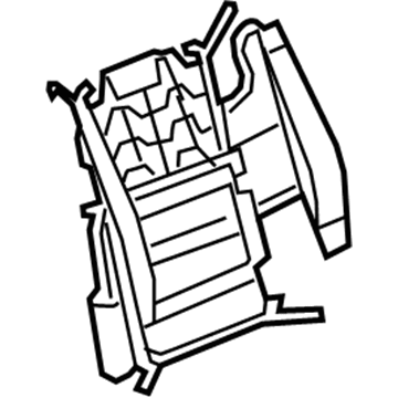 Cadillac 84019686 Lumbar Support