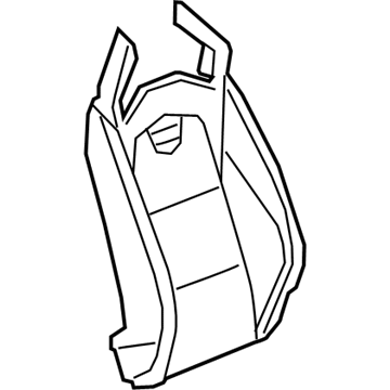 Cadillac 23350821 Seat Back Cover