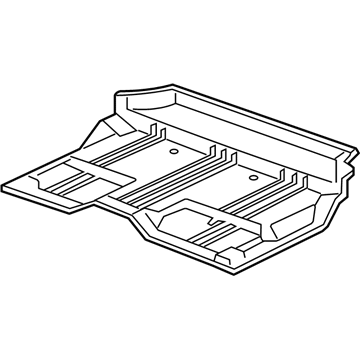 Chevy 15950122 Center Floor Pan