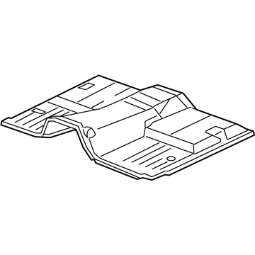 Cadillac 20989092 Front Floor Pan