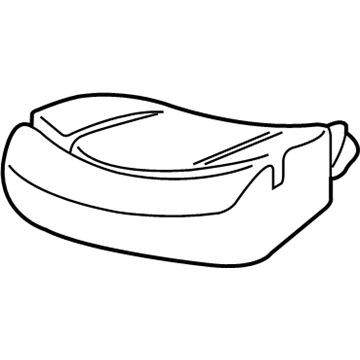 GM 15688072 Pad,Passenger Seat Cushion