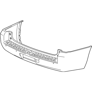 GMC 23386115 Bumper Cover