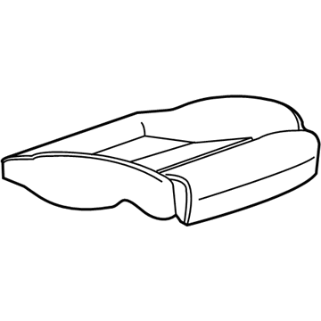 Cadillac 23467554 Cushion Cover