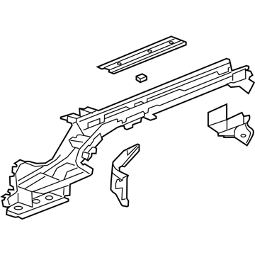 Cadillac 23450481 Rear Rail Assembly