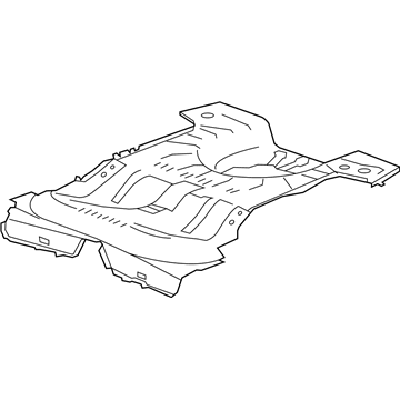 2018 Cadillac XTS Floor Pan - 23103443