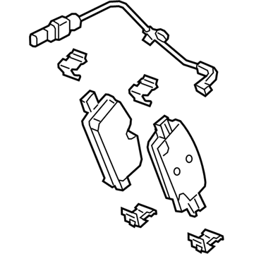 GMC 84805877 Brake Pads