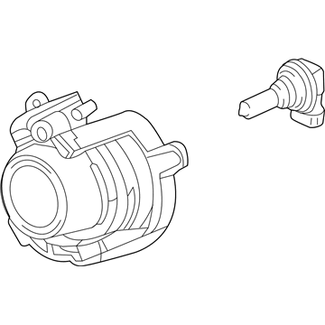 Buick 23170303 Fog Lamp Assembly