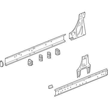 GMC 84972406 Rocker Panel Assembly