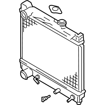 GM 91174507 Radiator Assembly (On Esn)