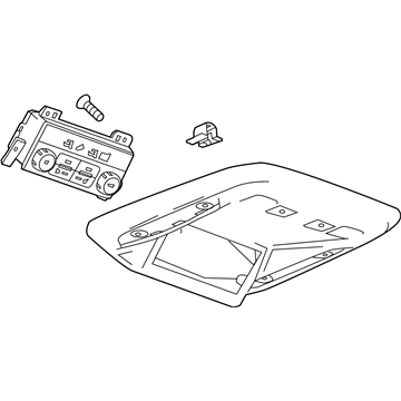 Cadillac 23207333 Roof Console