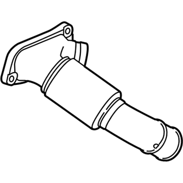 Cadillac 12655776 Air Inlet Tube