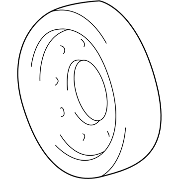 Pontiac 88969593 Pulley