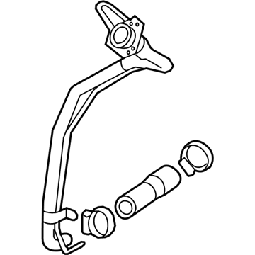 Buick Enclave Fuel Filler Hose - 23164962