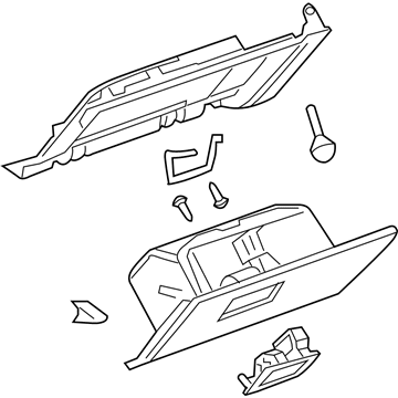 Chevy 15263198 Glove Box Assembly