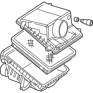 Cadillac 25873812 Air Cleaner Assembly