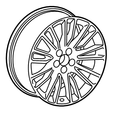 Cadillac 84030707 Wheel