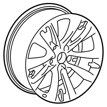 Cadillac 84506774 Wheel