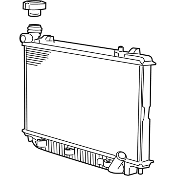 Pontiac 92234040 Radiator Assembly