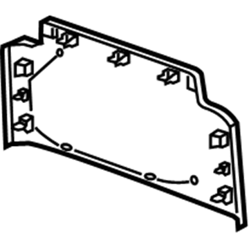 Cadillac 23222434 Rear Cover