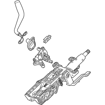 GMC 84800780 Steering Column