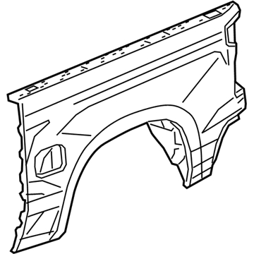 GM 84443400 Panel, Pubx Otr Si