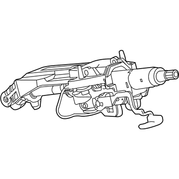 Saturn 23301175 Steering Column