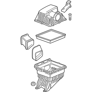 Chevy 84100383 Air Cleaner Assembly