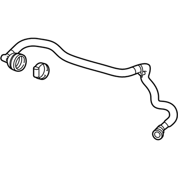 Chevy Colorado Crankcase Breather Hose - 12703921