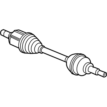 2005 Chevy Cobalt Axle Shaft - 15776326