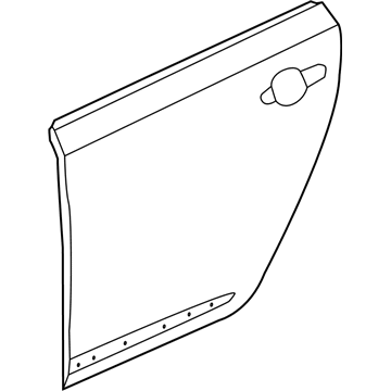 GM 84113600 Panel Assembly, Rear Side Door Outer