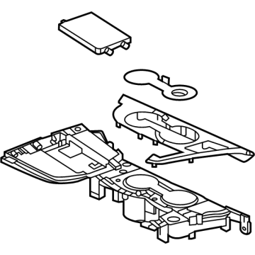 Cadillac 84782092 Cup Holder