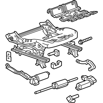 Cadillac 20876891 Cushion Frame