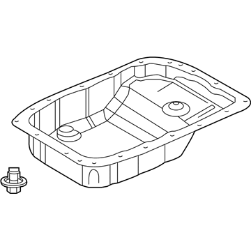 Cadillac STS Transmission Pan - 24297104