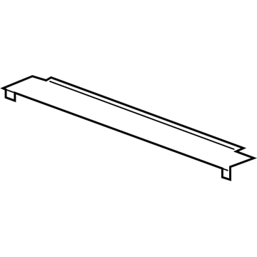 GM 84037087 Baffle, Rad Air Upr