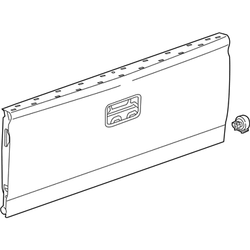 GM 23418939 Gate Assembly, Pick Up Box End