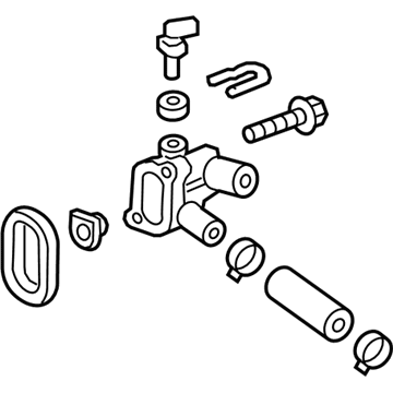 Chevy 12656446 Water Outlet