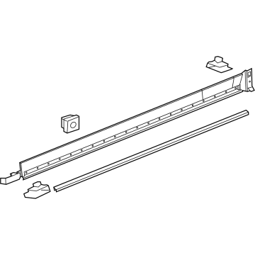 Chevy 84830254 Rocker Molding